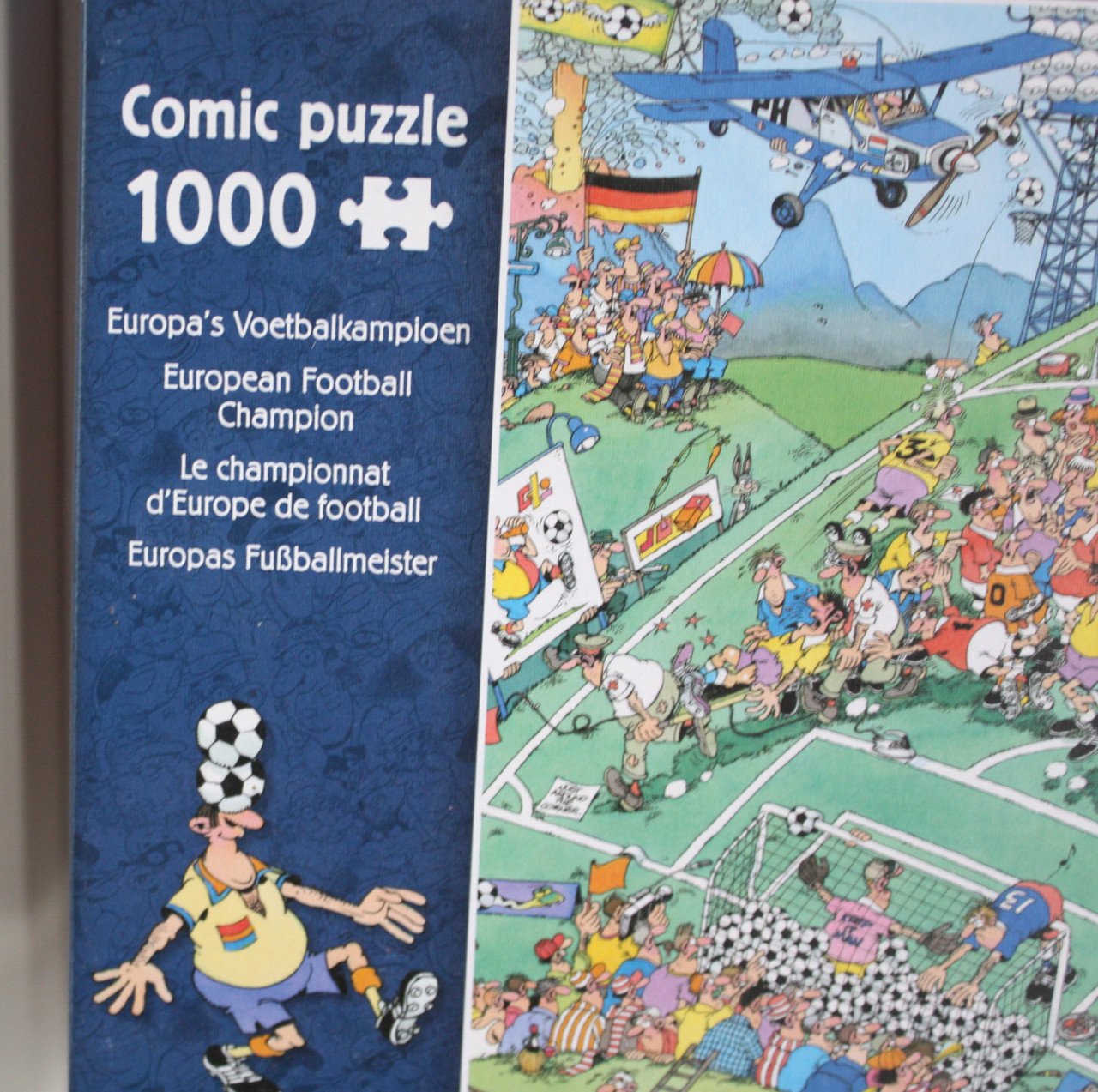 Puzzel jan van haasteren 1000 stukjes europa s voetbalkampioen
