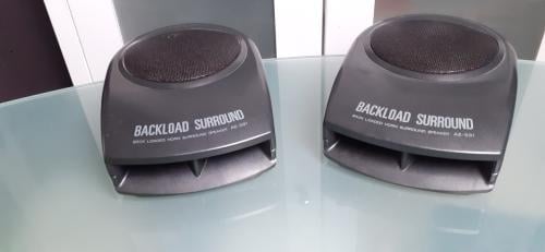 Akai vintage back loaded horn speakers