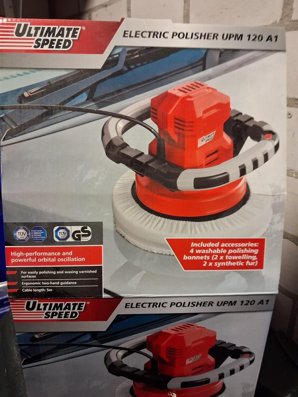 Poetsmachine voor auto/camper