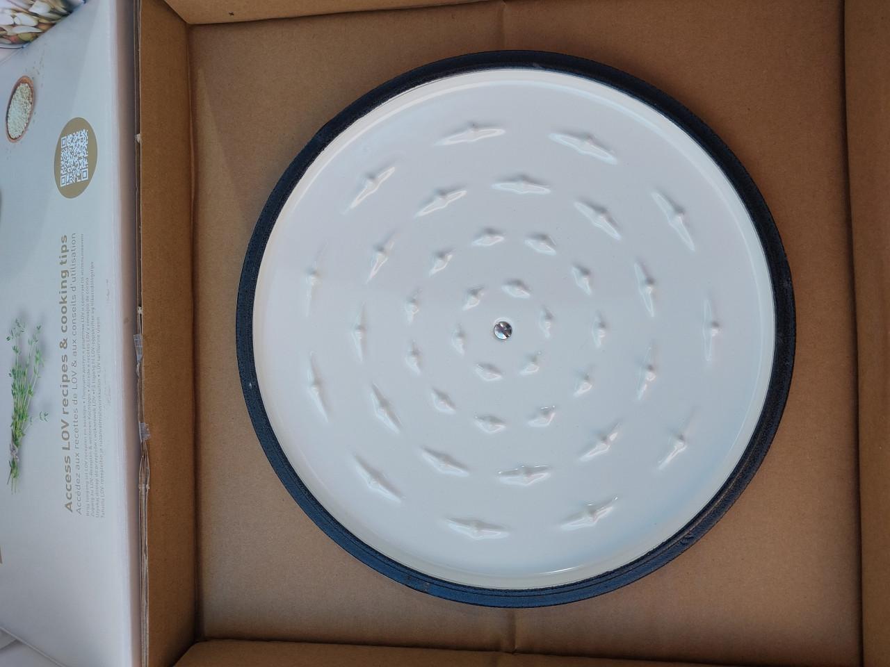 Nieuw! Tefal LOV Gietijzeren braadpan - 5L - 25cm - Beige