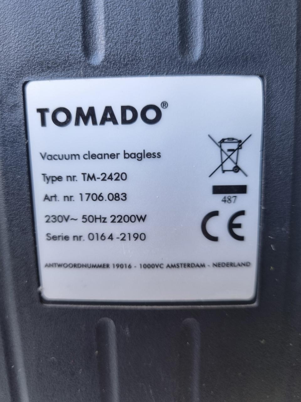 Tomado zakloze stofzuiger