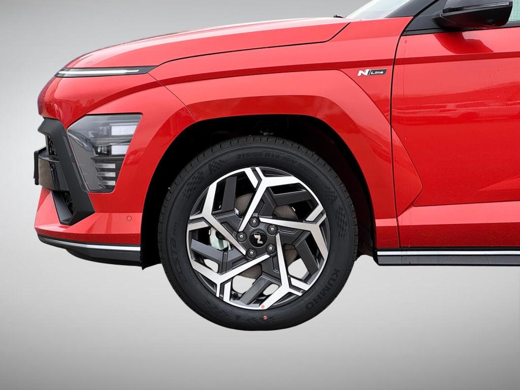 Hyundai Kona 1.6 gdi hev n line soultronic orange!