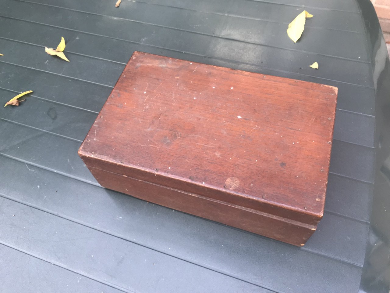Scheer koffertje,brocante