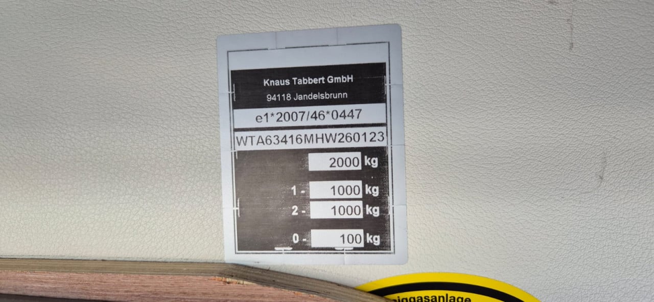 Tabbert Puccini 650, bj 2017, zeer netjes. € 18.950,-