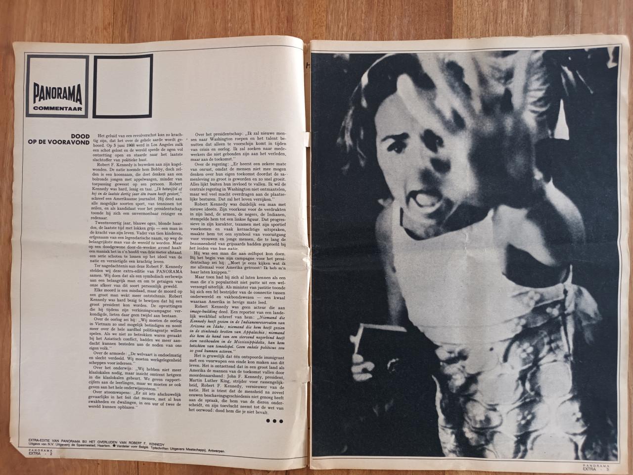 Panorama uit 1968 moord Robert Kennedy Extra editie
