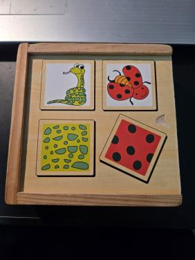 Topbright Toys Houten Memo - Dier en Huid