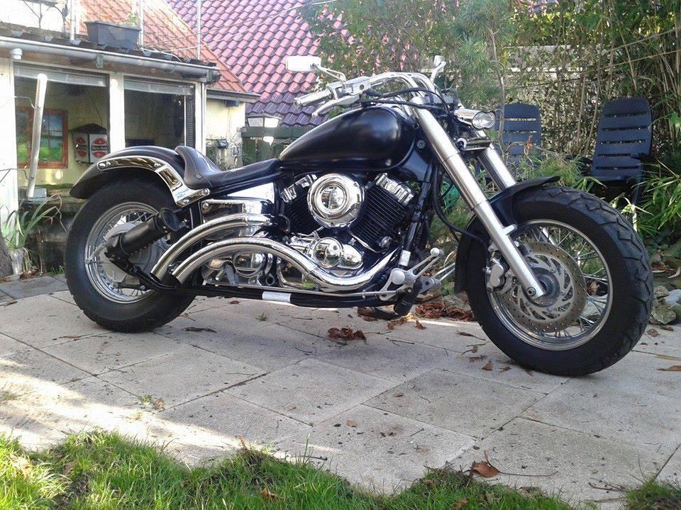 Exclusieve Yamaha dragster 650cc 2002