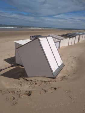 Strandhuisje/daghokje te huur