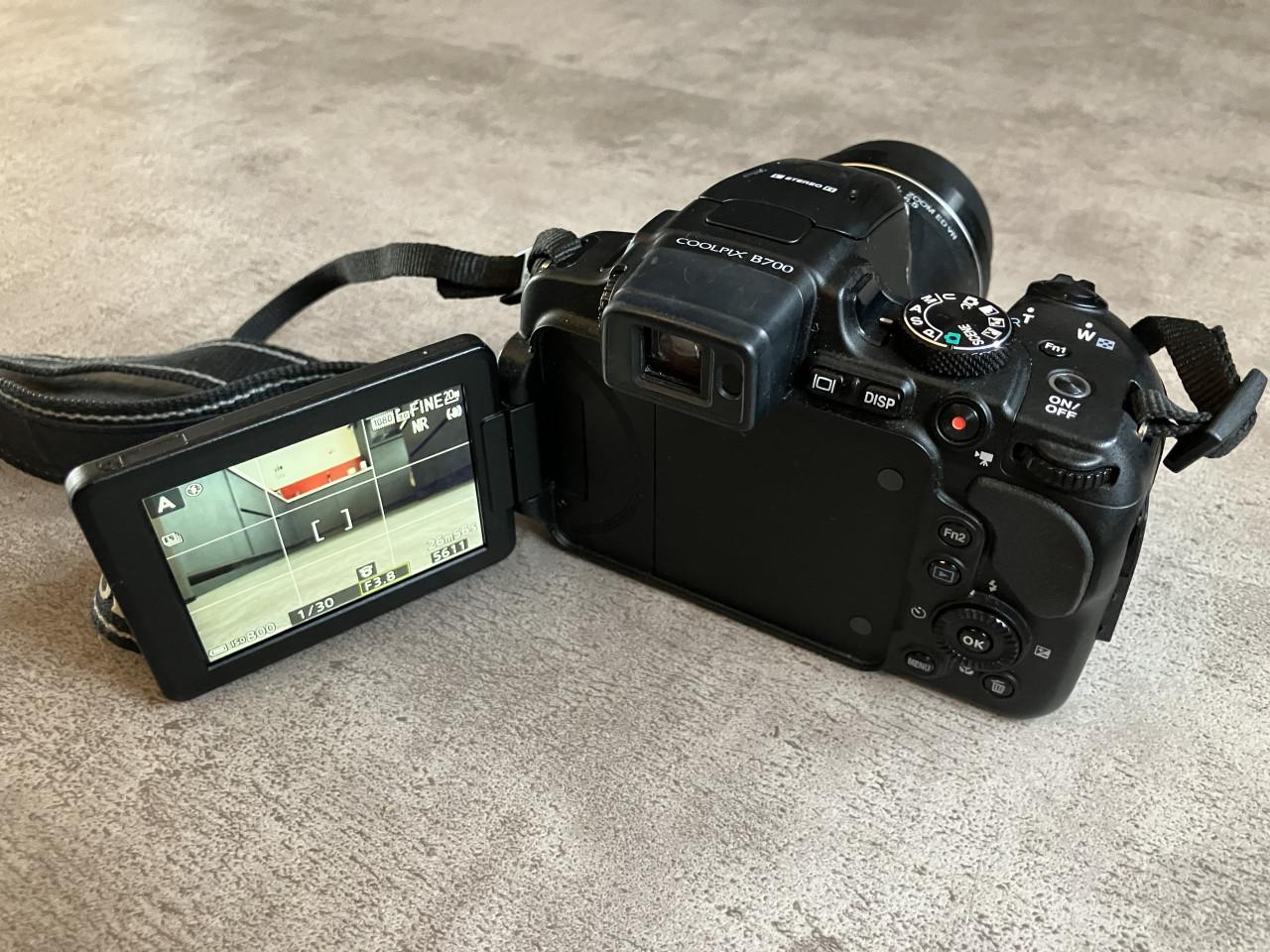 Nikon Coolpix B700 bridgecamera, 60x zoom