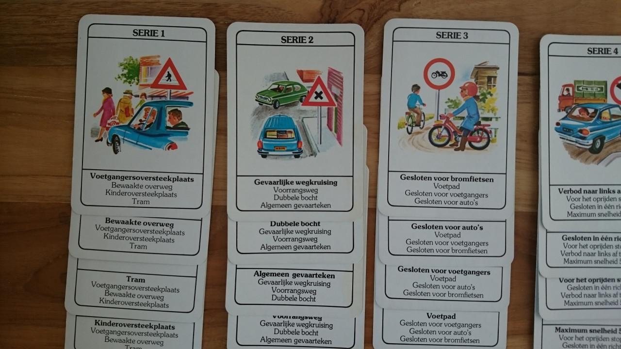 Papita verkeerskwartet 879 uit 1980