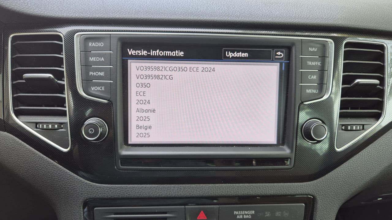 Te koop VW Golf Sportsvan 1,4 l 125pk, 2015.