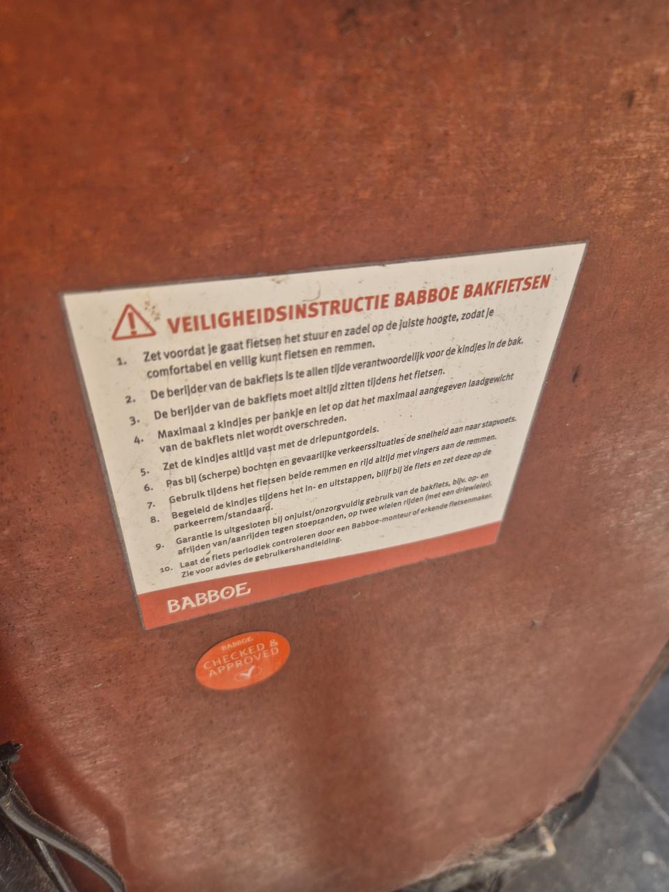 Babboe Big E elektrische bakfiets