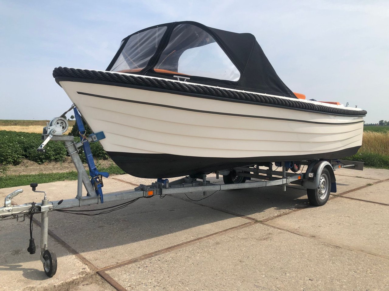 Gentle 535 Sloep met Mercury F20 ELPT EFI en 750kg trailer