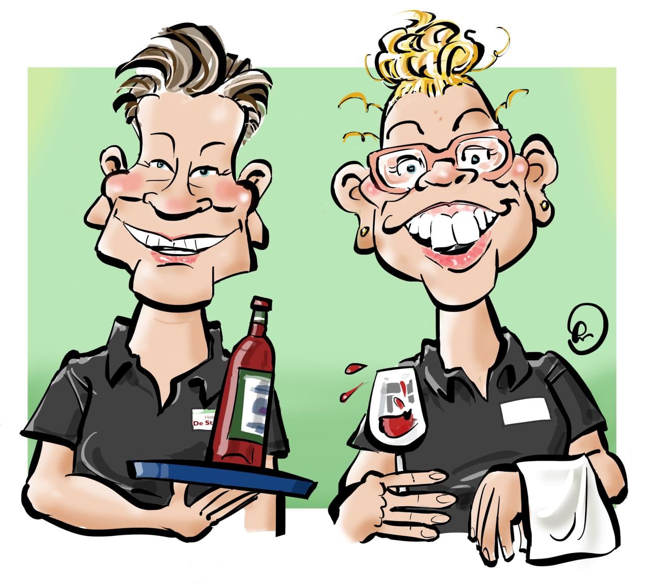 Origineel kado: laat een karikatuur tekenen!