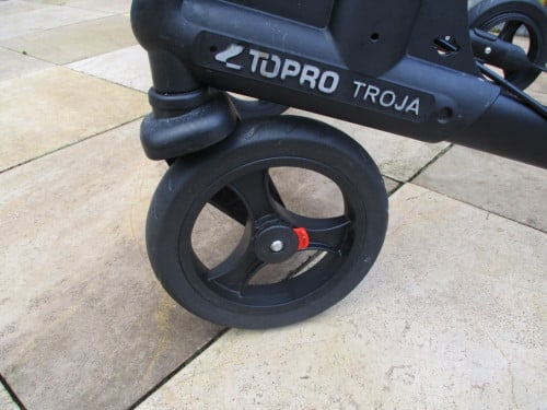 Zgan Topro Troja 2G opvouwbare scootmobiel +zitje tas rugsteun stokhouder