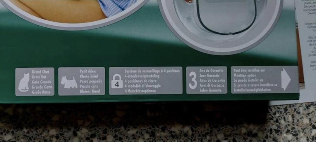 Dierenluikje voor kat of kleine hond