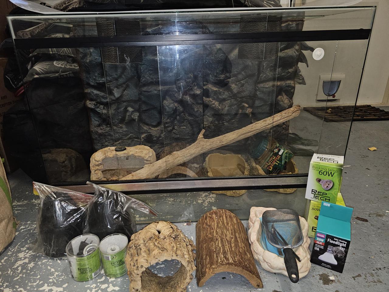 Terrarium 1meterx50 diep 70 hoog