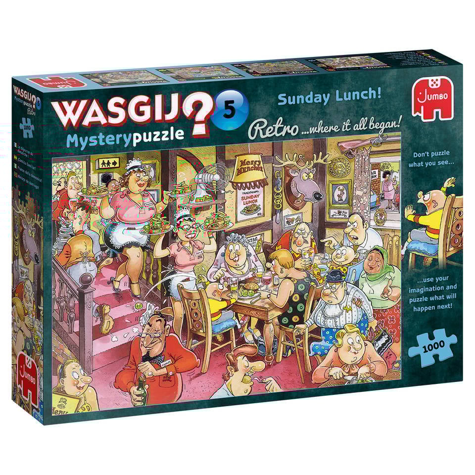 Wasgij Mystery puzzel Sunday Lunch!