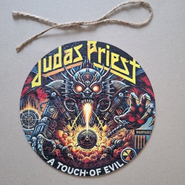Judas Priest Houten Bord