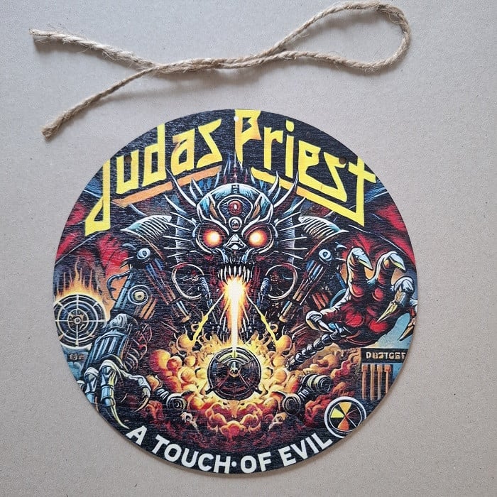 Judas Priest Houten Bord