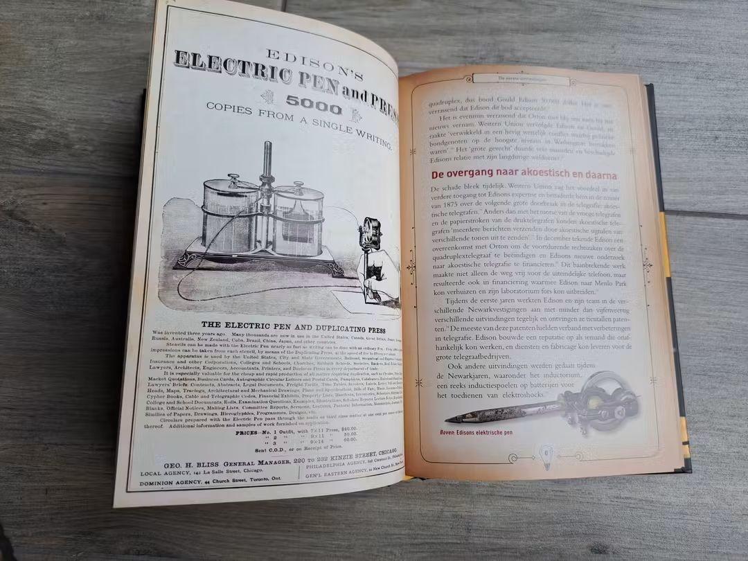 Thomas Edison Uitvinder van de moderne wereld
