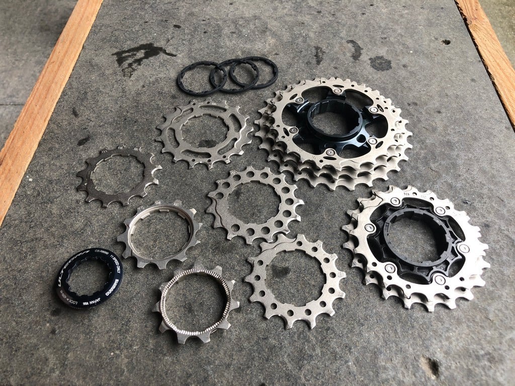 11-speed Ultegra cassette 11-28 als nieuw
