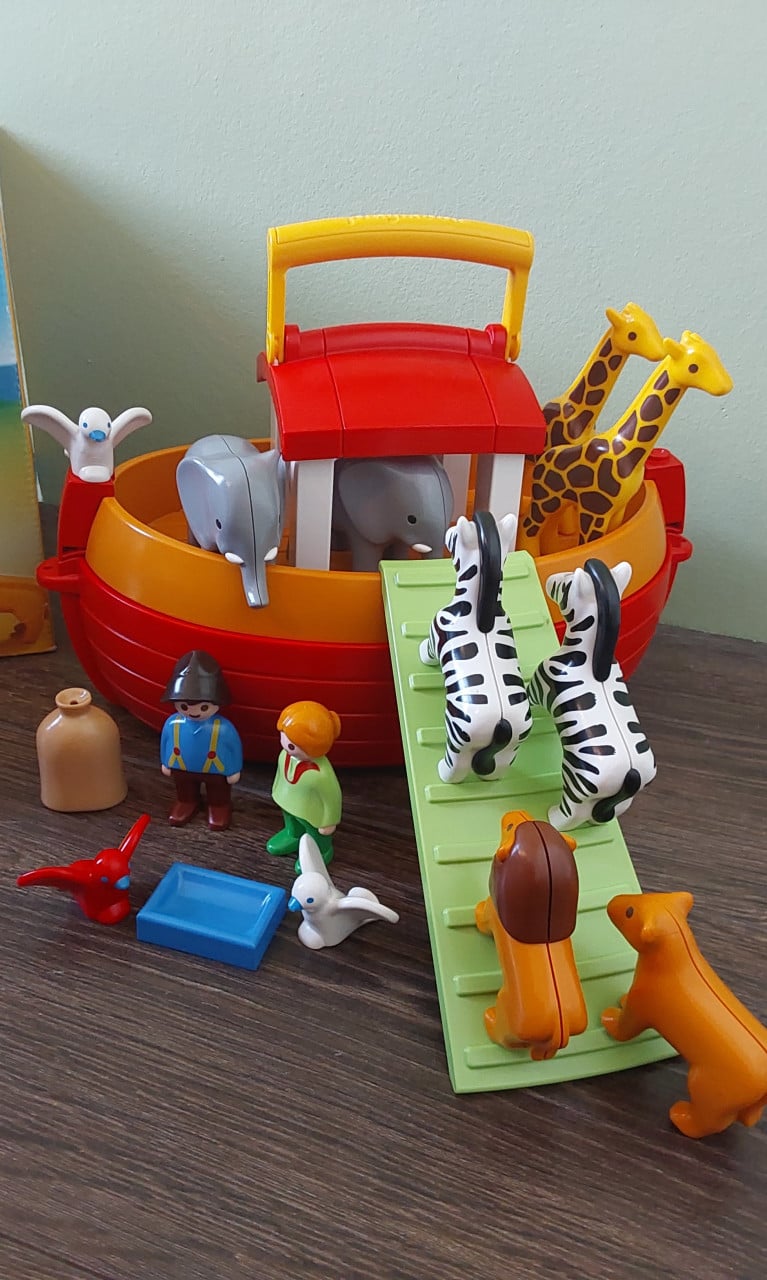 Complete Playmobil Ark van Noach nr 6765 inclusief extra vogel en doos