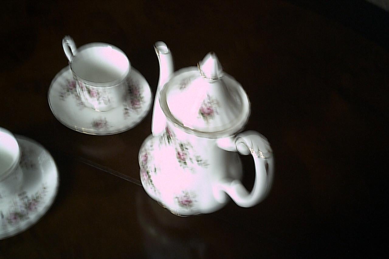 ROYAL ALBERT Lavender Rose 6-persoons mokka servies ...