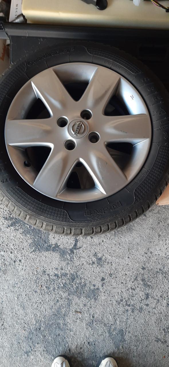 Lm velgen oa voor Nissan micra etc etc geheel compleet incl bnden