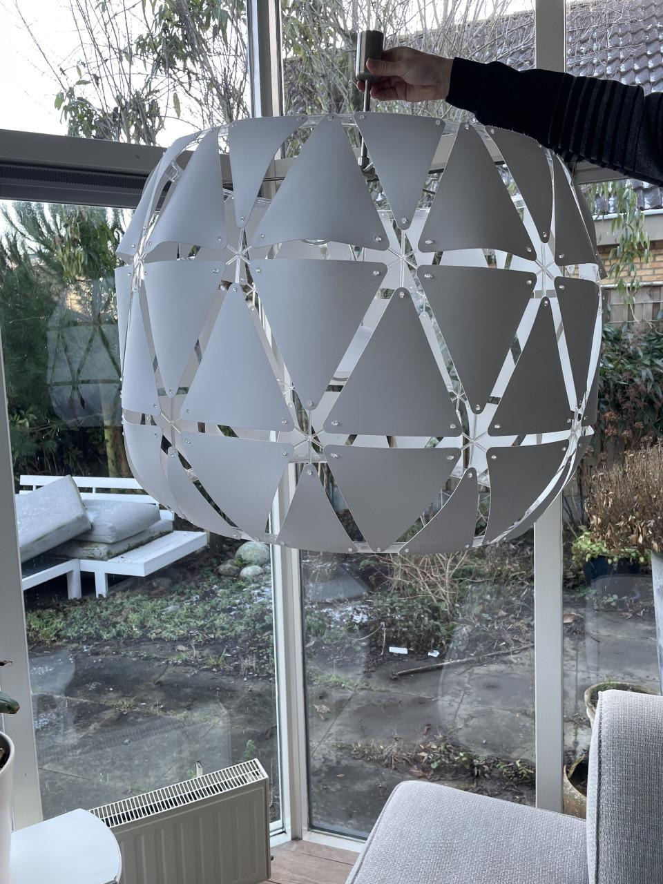 Mooie moderne witte design hanglamp