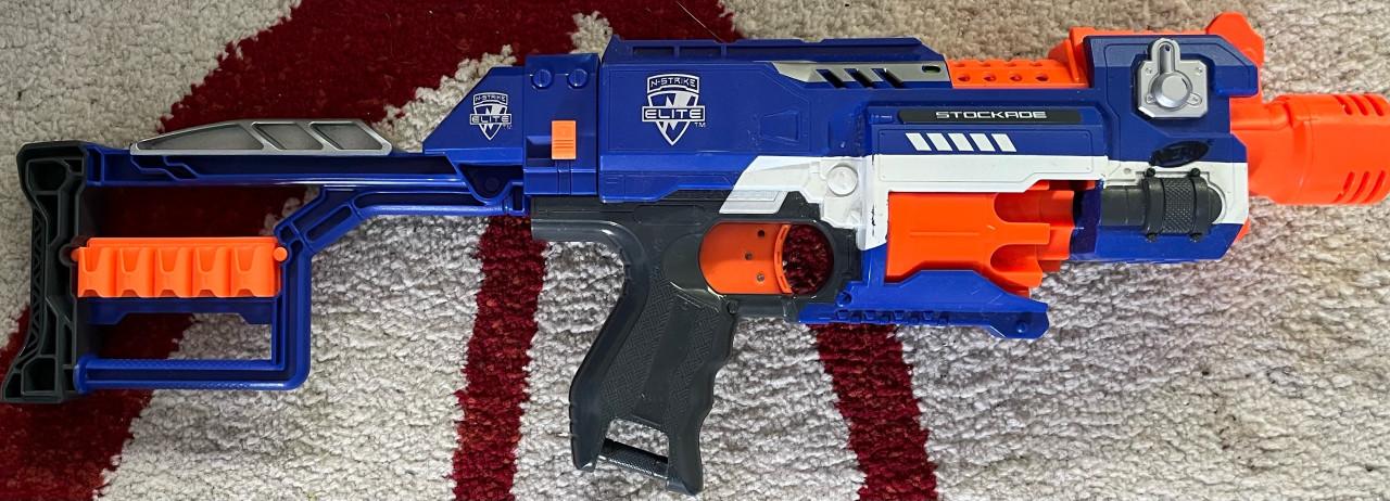 Nerfpistolen met pijltjes
