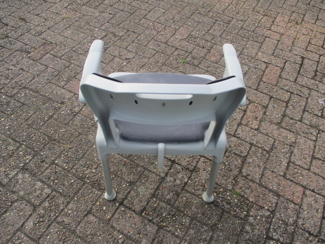 Zgan Stevige Etac douche en/of overzet toiletstoel in hoogte instelbaar