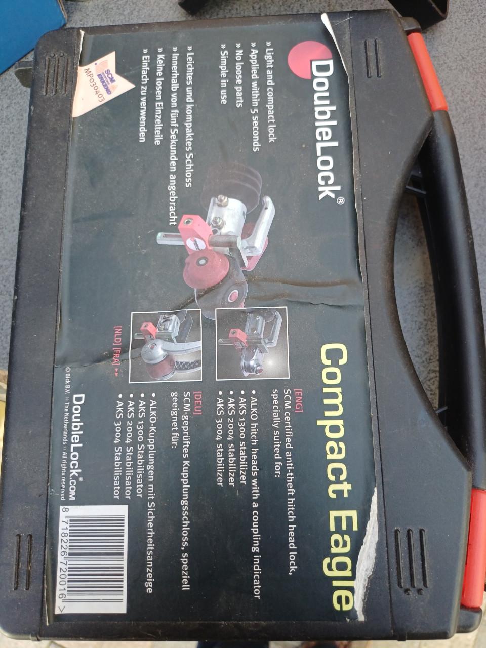 Doublelock geschikt voor AL-KO KOPPELING  aanhangwagen