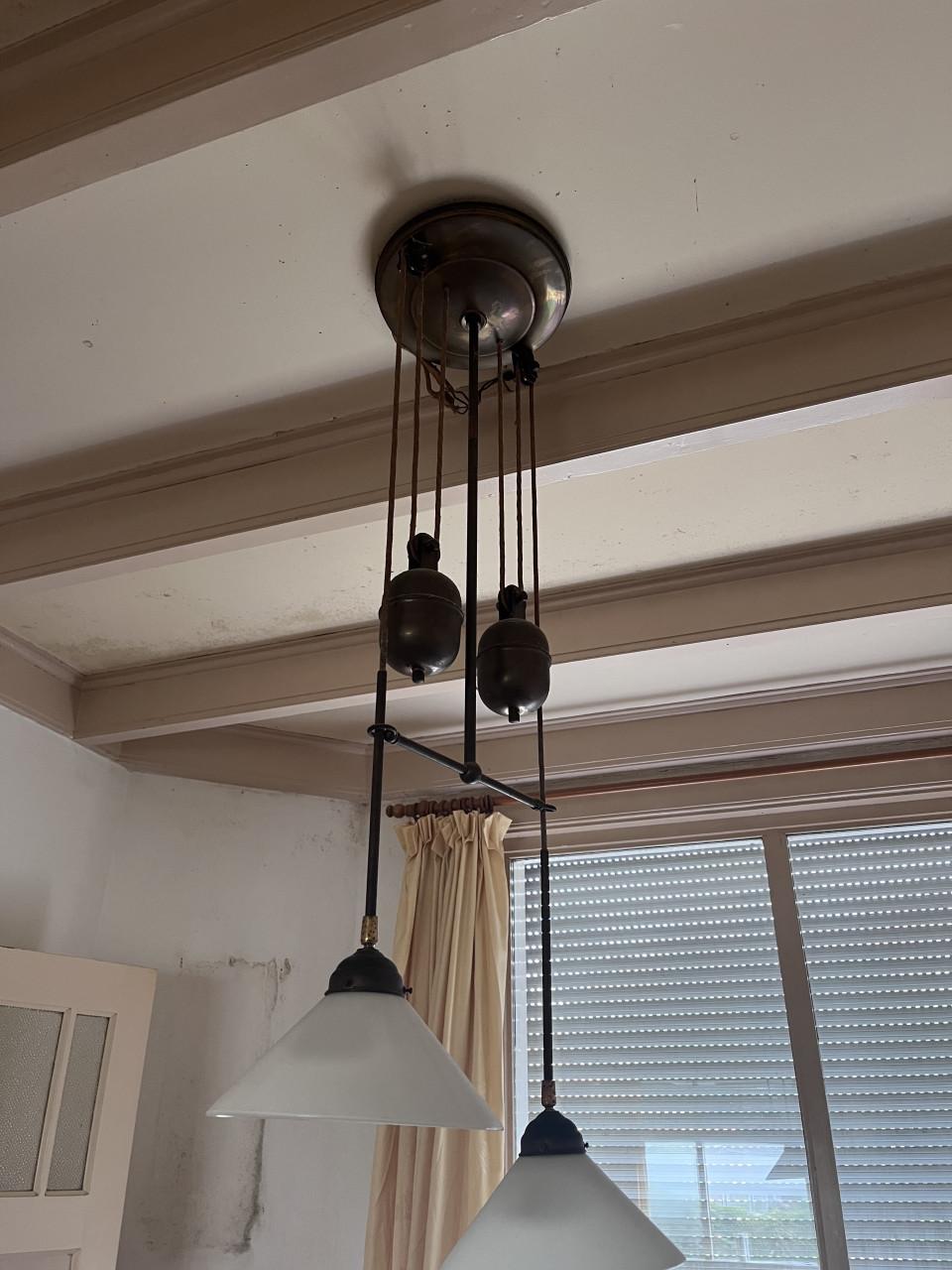 Koperen lampen