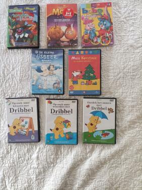 8x dvd voor €2,50