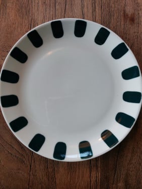 6 gebaksbordjes