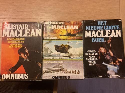 3 Boeken Alistair Maclean