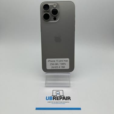 Apple iPhone 15 Pro Max 256 GB naturel titanium