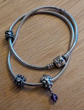 Dubbele armband van Pandora
