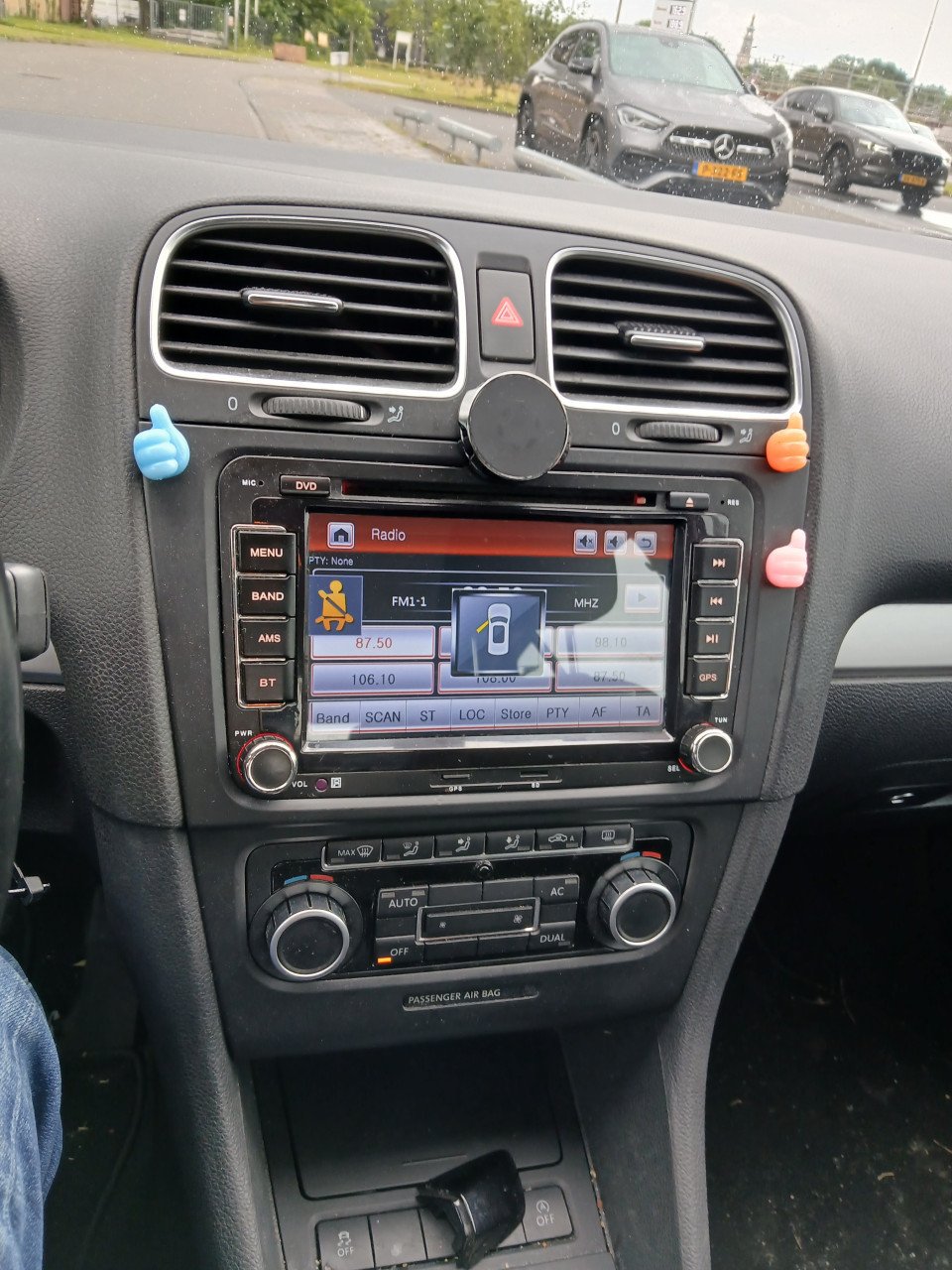 VW Golf Bleu Motion 2011-Navigatie-Airco-L.M. velgen 6 bak+ opties-5800,=