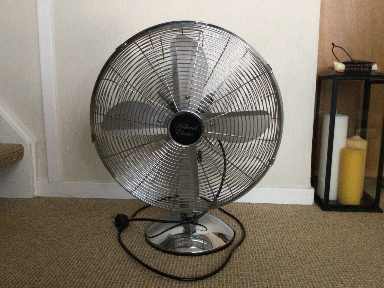 Metalen draaibare ventilator