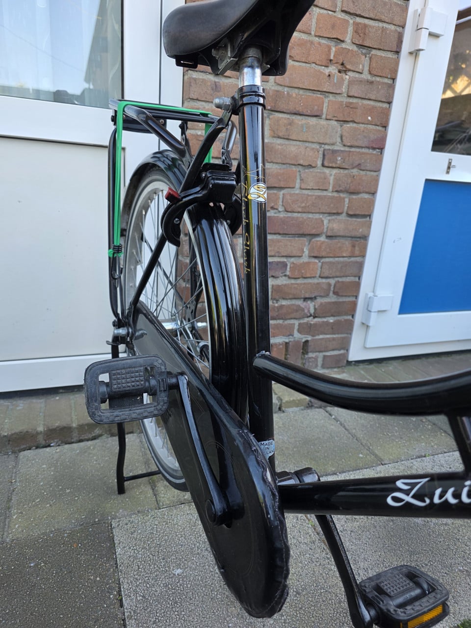 Goed werkend meisjes fiets 24 inch met trap rem achter
