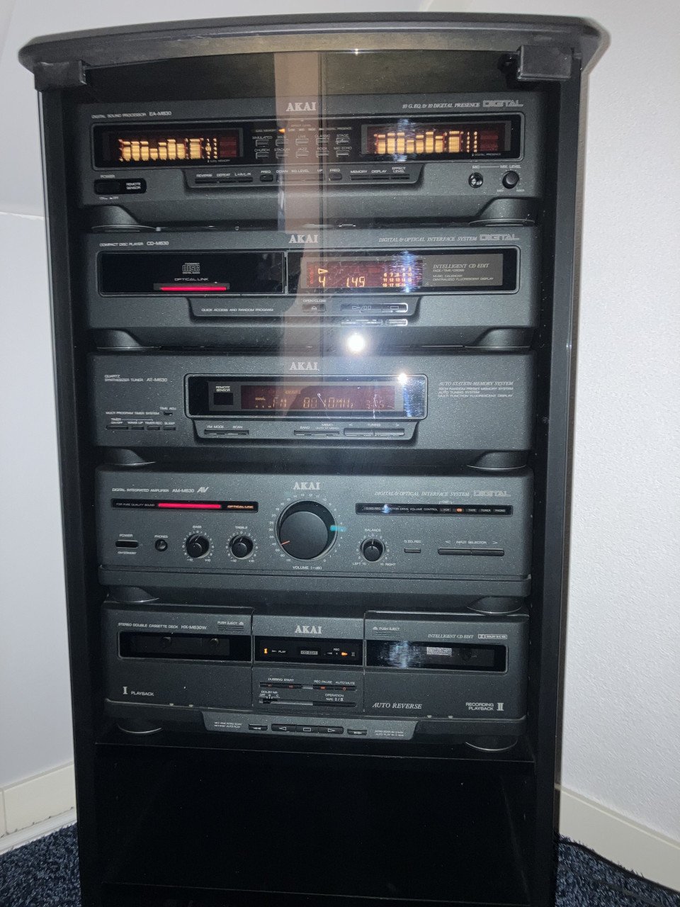 Mooie complete AKAI stereo set