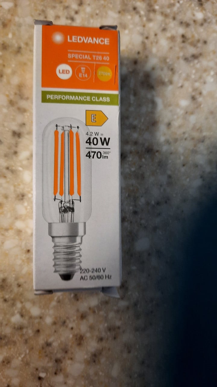 Led lampjes T26-40  4,2W E14