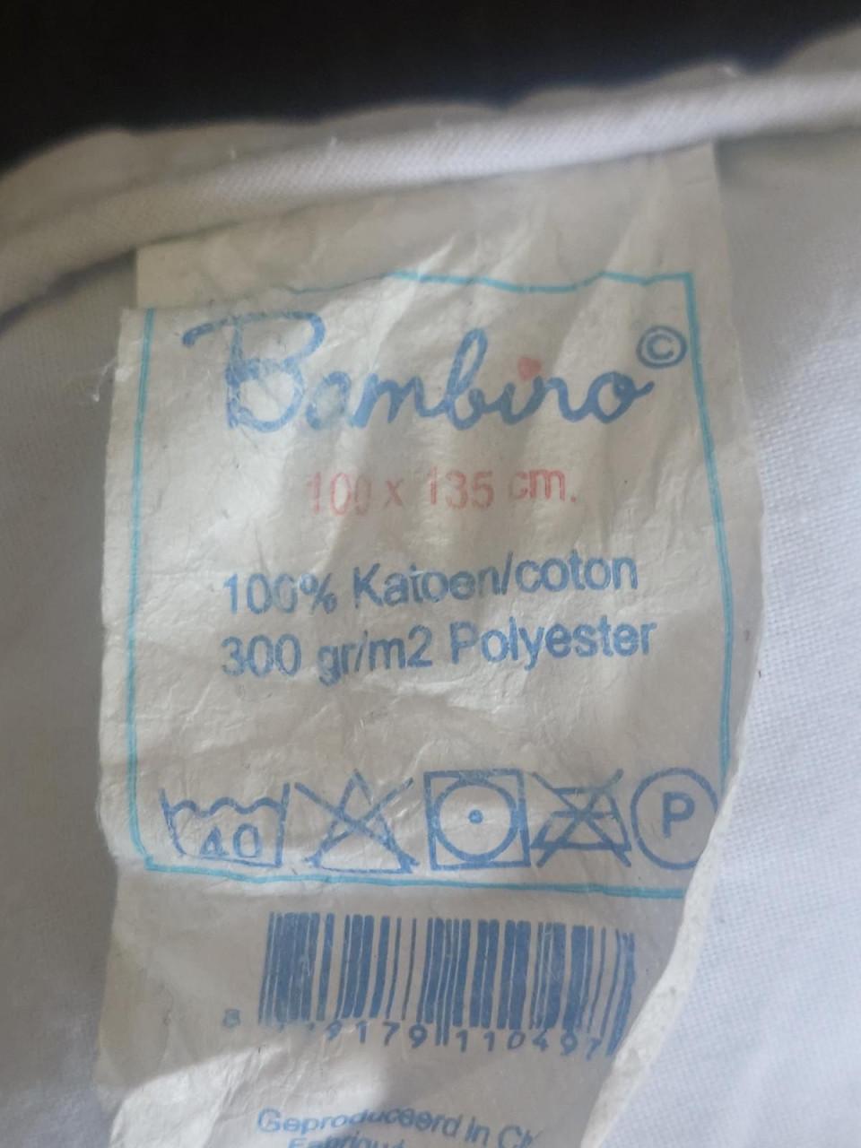 Peuter dekbed Bambino 135 x 150