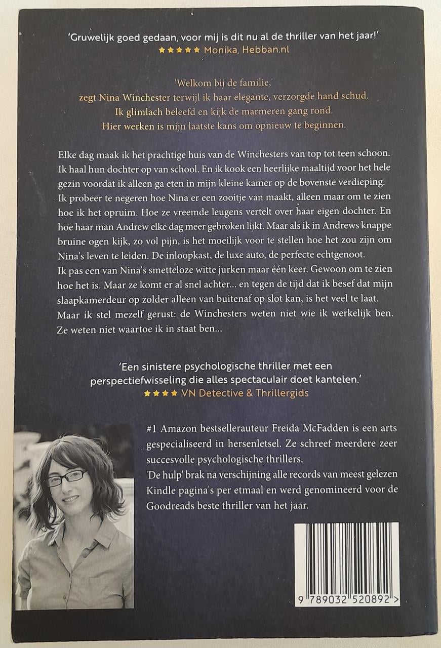 Freida McFadden - Trilogie De hulp.