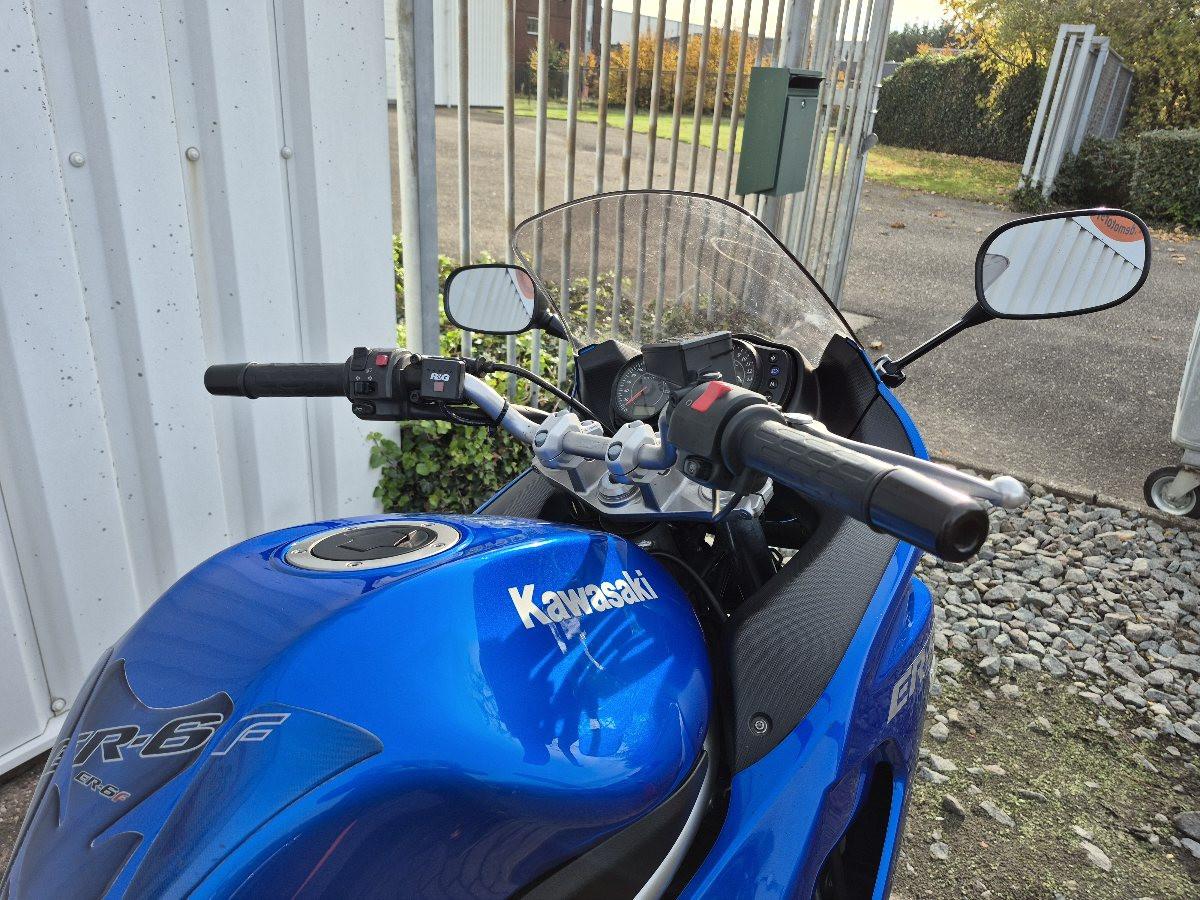 Kawasaki ER6-F uit 2008 sportieve toermotor, zeer netjes