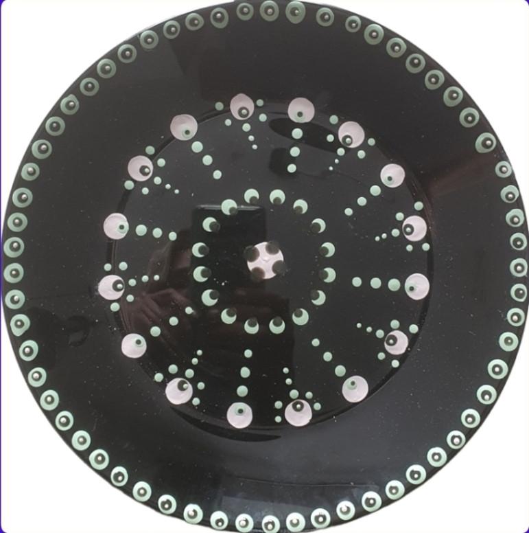 Workshop dots/stippen op een bord