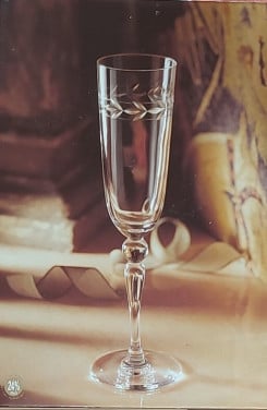 10 kristallen glazen - Cristal d'Arques - Champagne - Folia