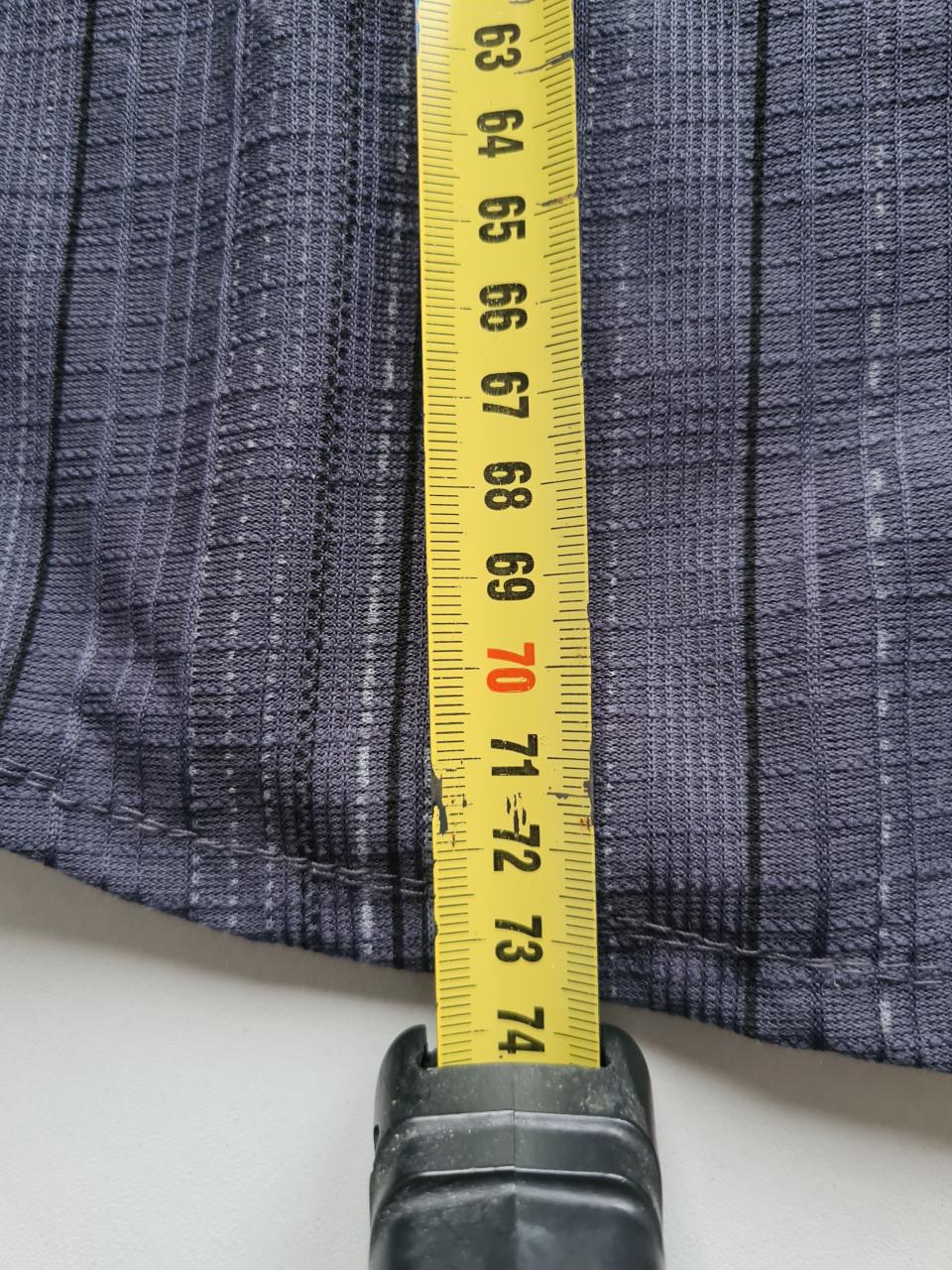 Donker grijs shirt van L H met korte mouwen Mt XL